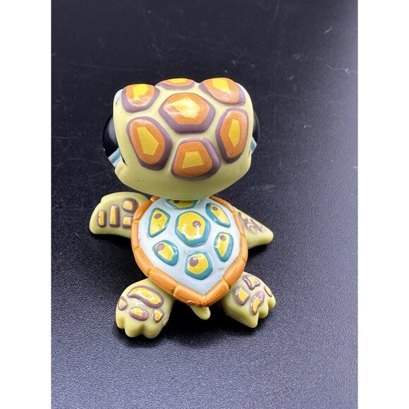 Littlest Pet Shop Sea Turtle 1836 Collectors Fanciest Pets 2009 LPS Authentic - Picture 4 of 6